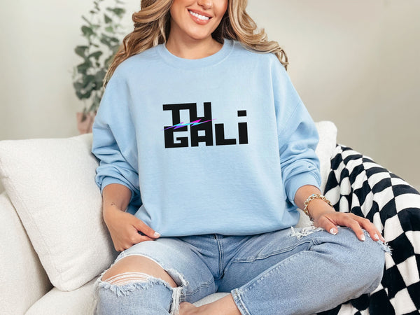 Unisex Sweatshirt Black TU GALI